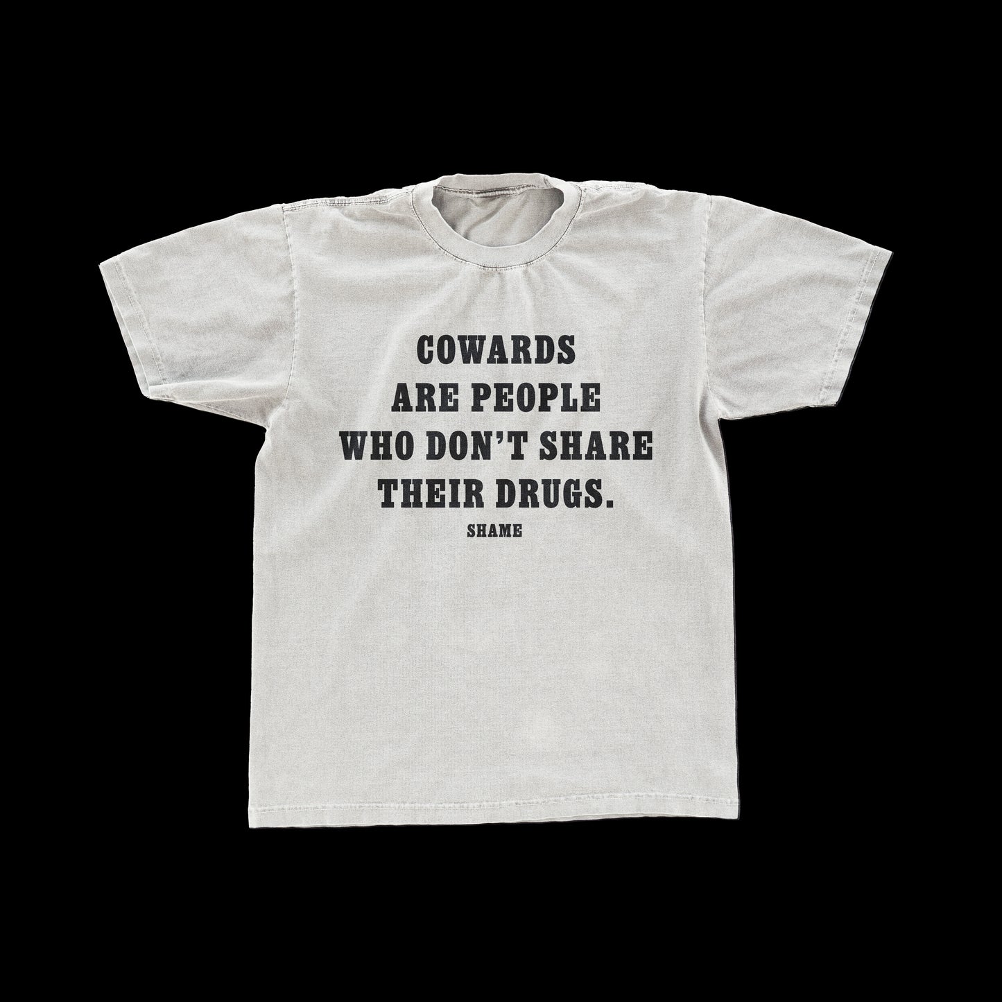 Cowards Natural T-Shirt