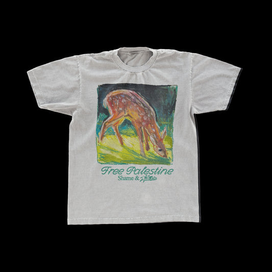Free Palestine T-Shirt White