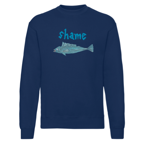 Fish Sweatshirt Denim Blue